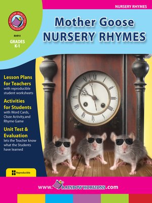 cover image of Mother Goose Nursery Rhymes